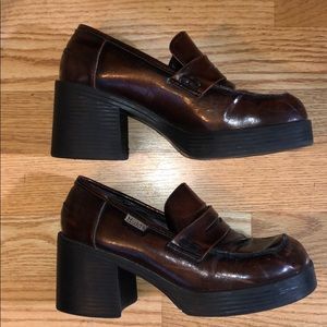 VINTAGE Chunky Mudd Heels from 90’s